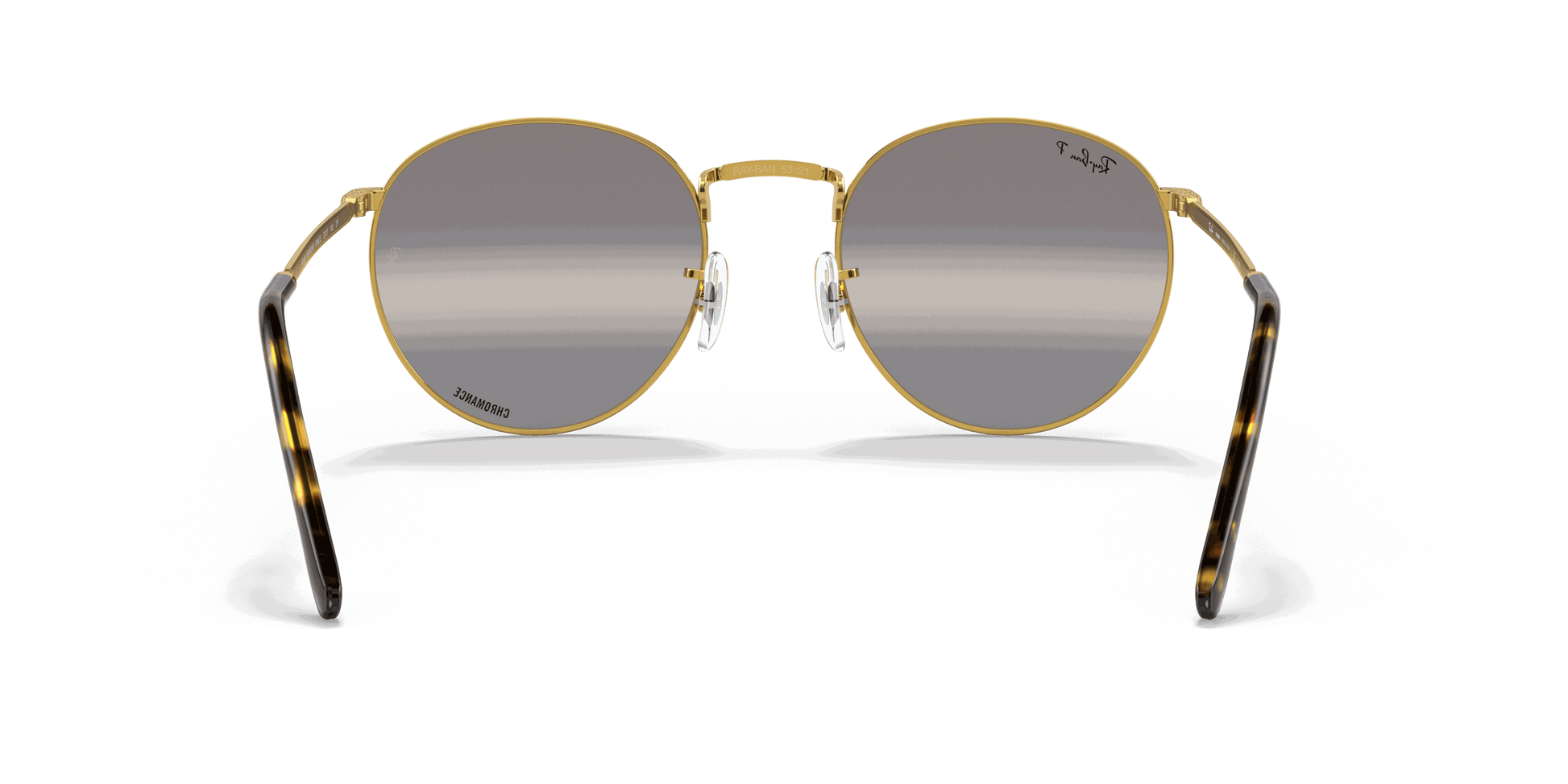[Silver/Grey Lenses, Polished Gold Frame]
