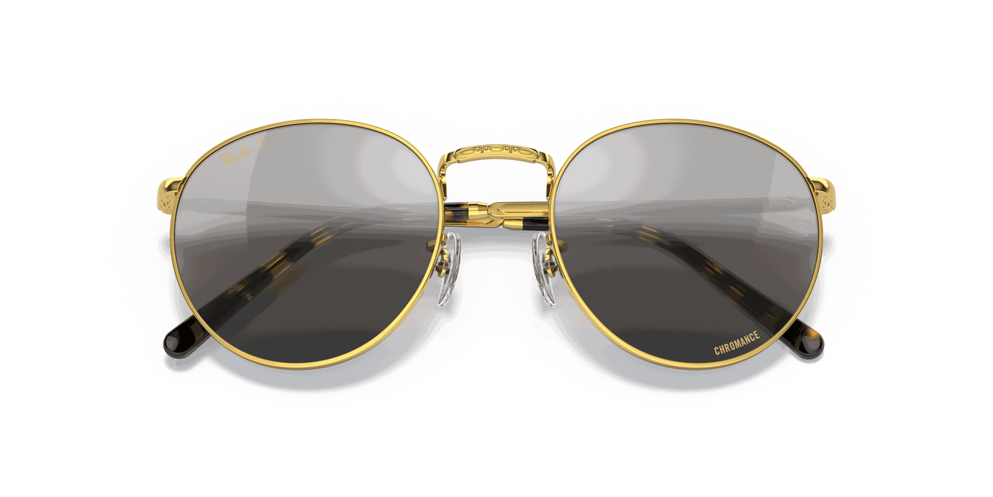 [Silver/Grey Lenses, Polished Gold Frame]
