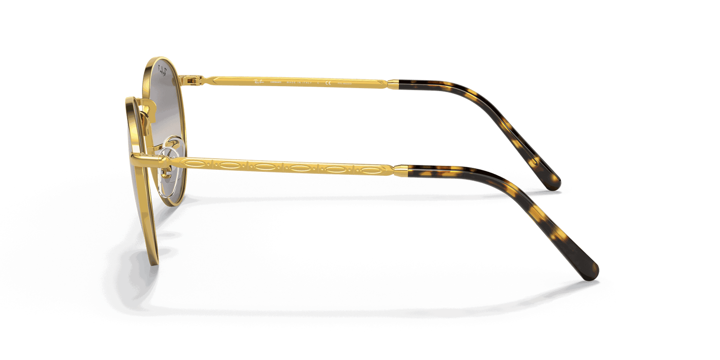 [Silver/Grey Lenses, Polished Gold Frame]