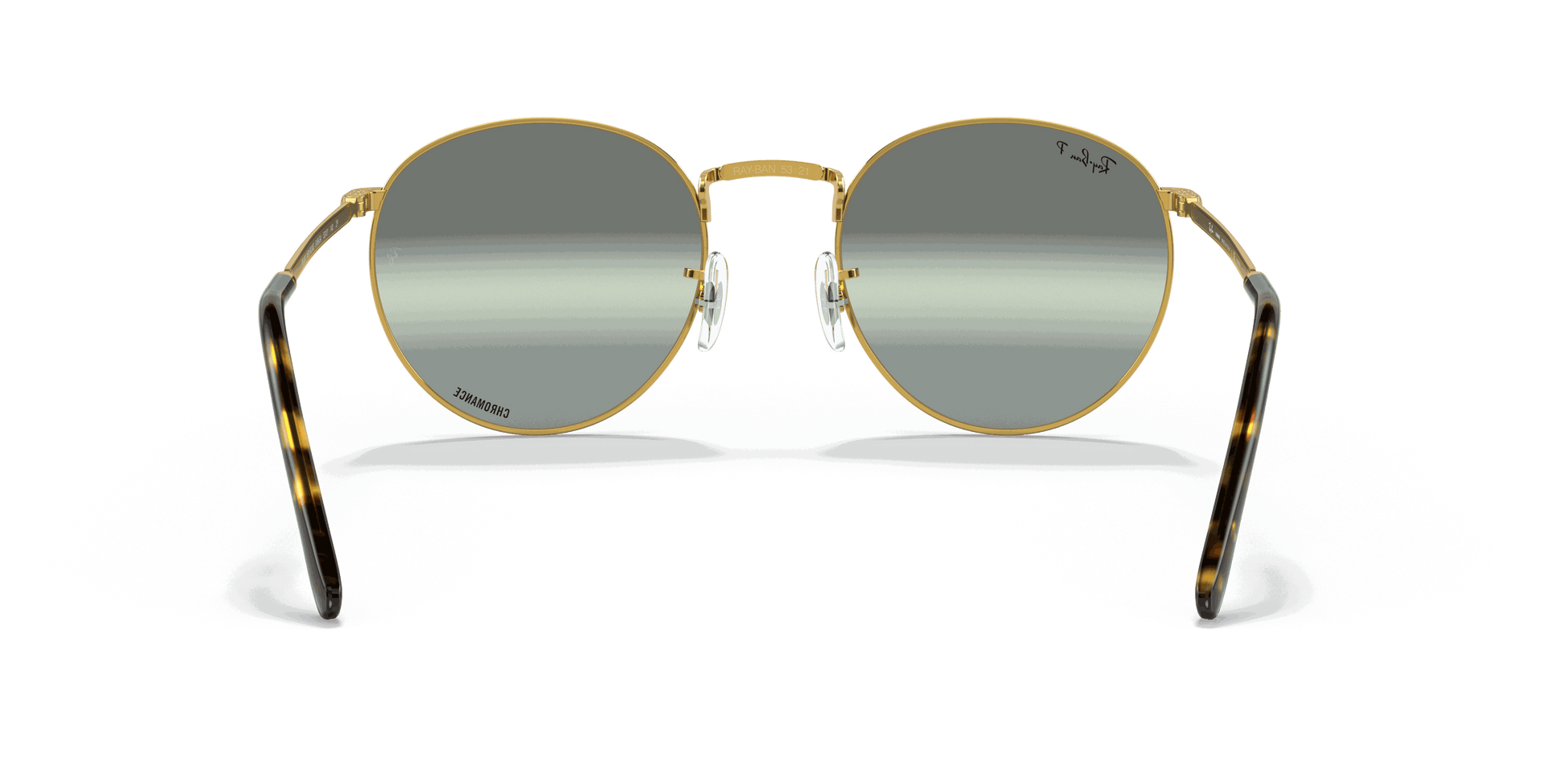 [Silver/Green Lenses, Polished Gold Frame]