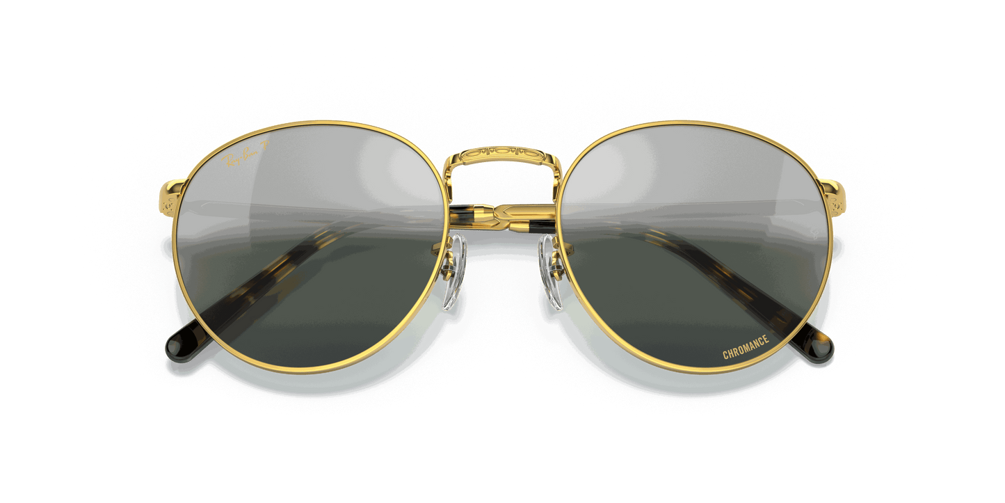 [Silver/Green Lenses, Polished Gold Frame]