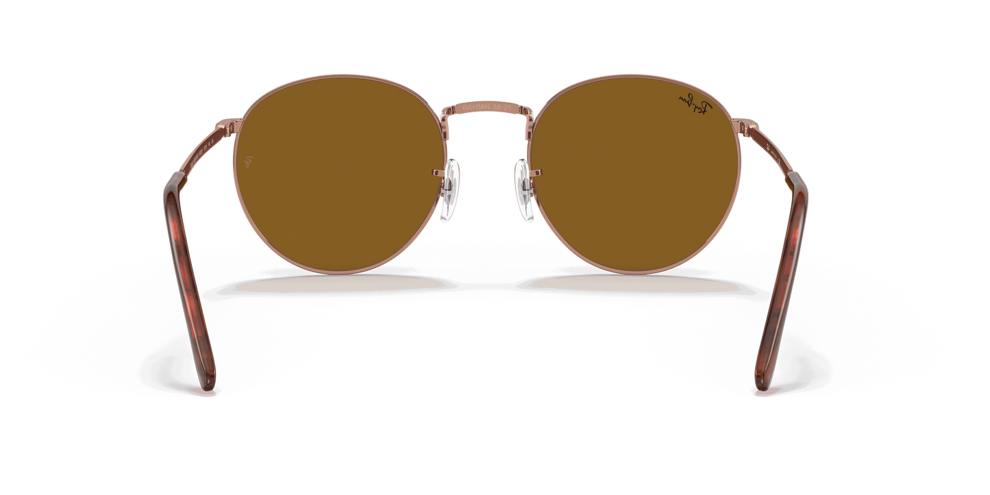[Brown Lenses, Polished Rose Gold Frame]