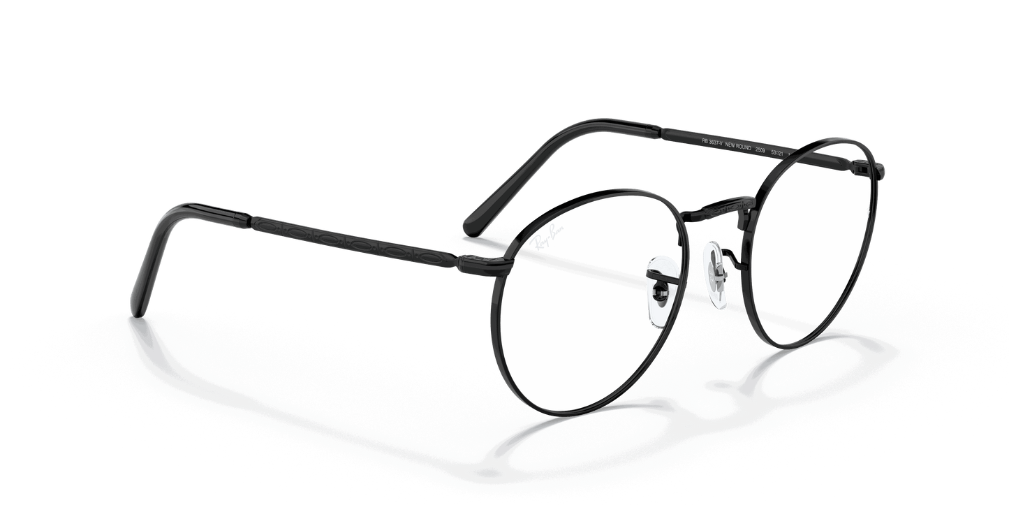 [Clear Lenses, Polished Black Frame]