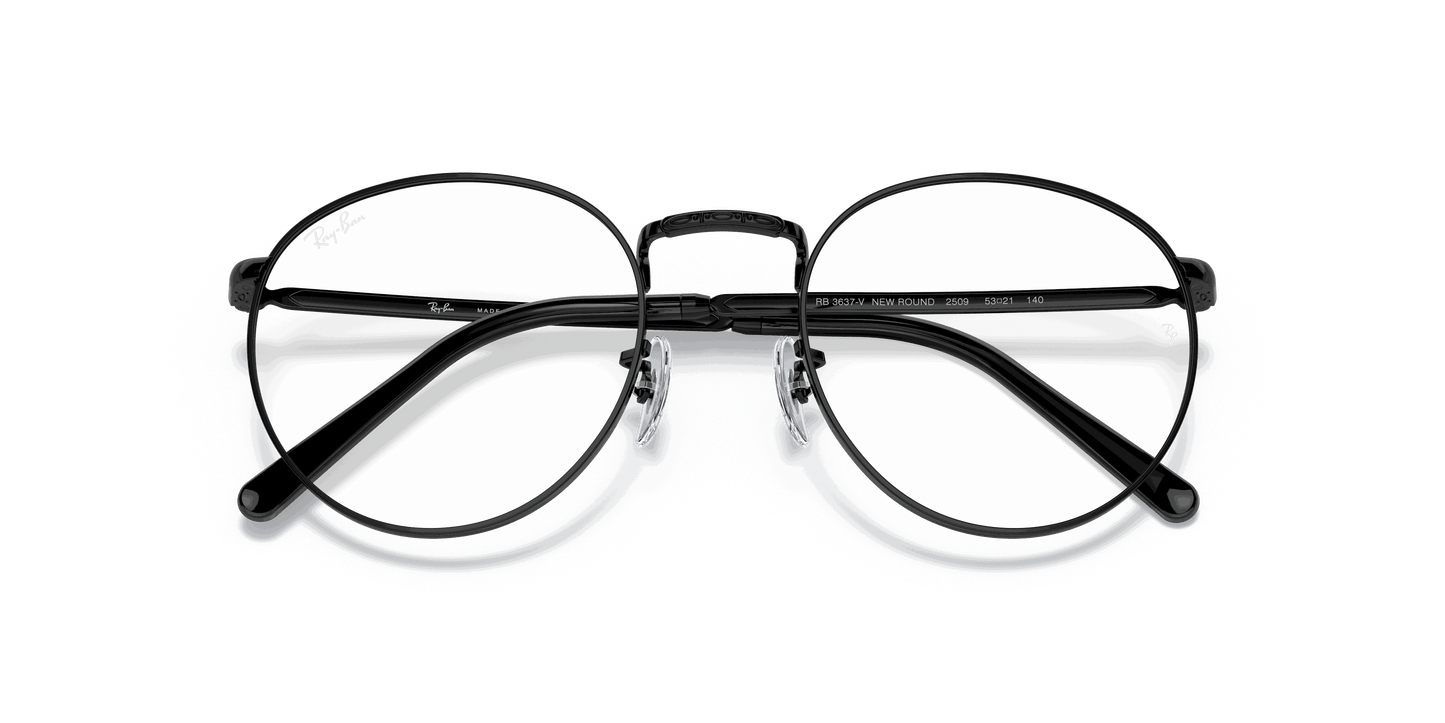 [Clear Lenses, Polished Black Frame]