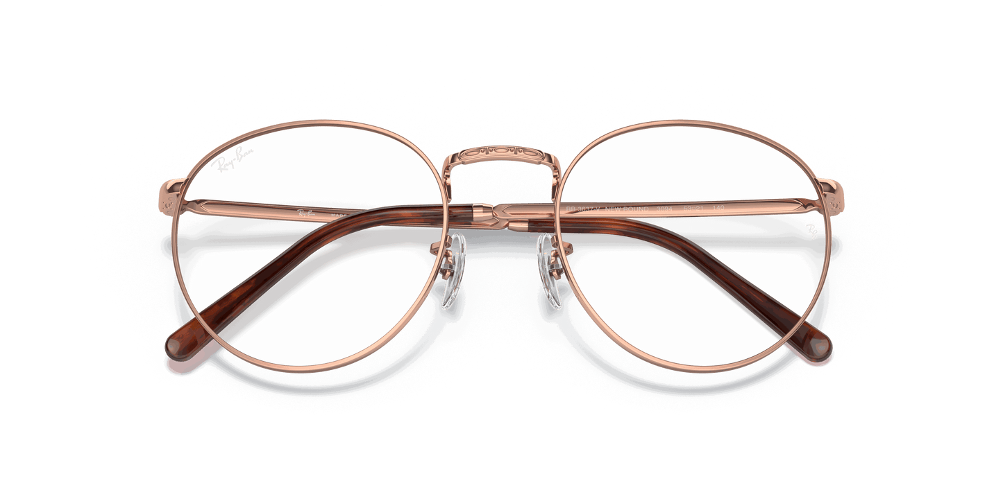 [Clear Lenses, Polished Rose Gold Frame]