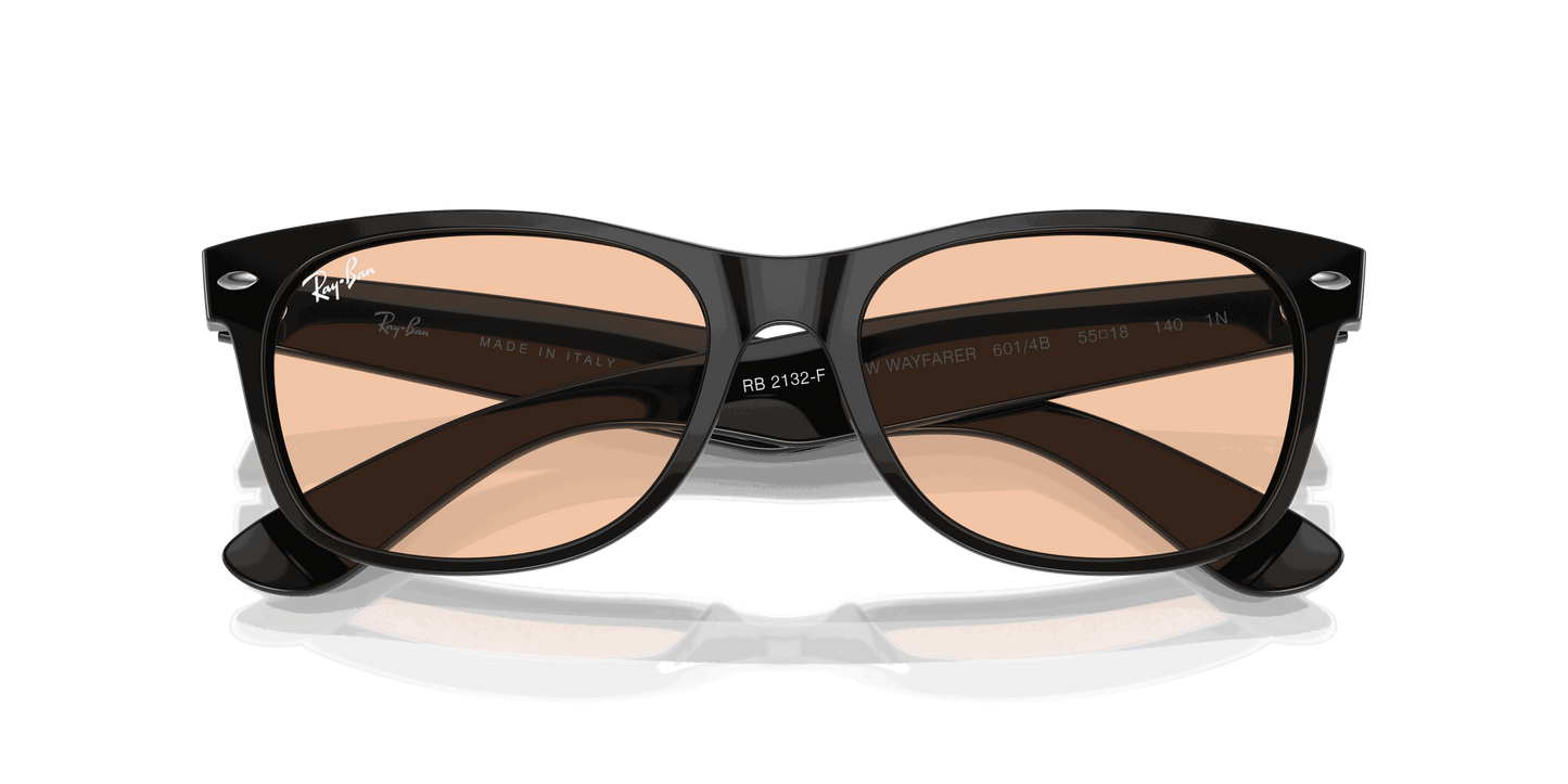 [Pink Lenses, Polished Black Frame]