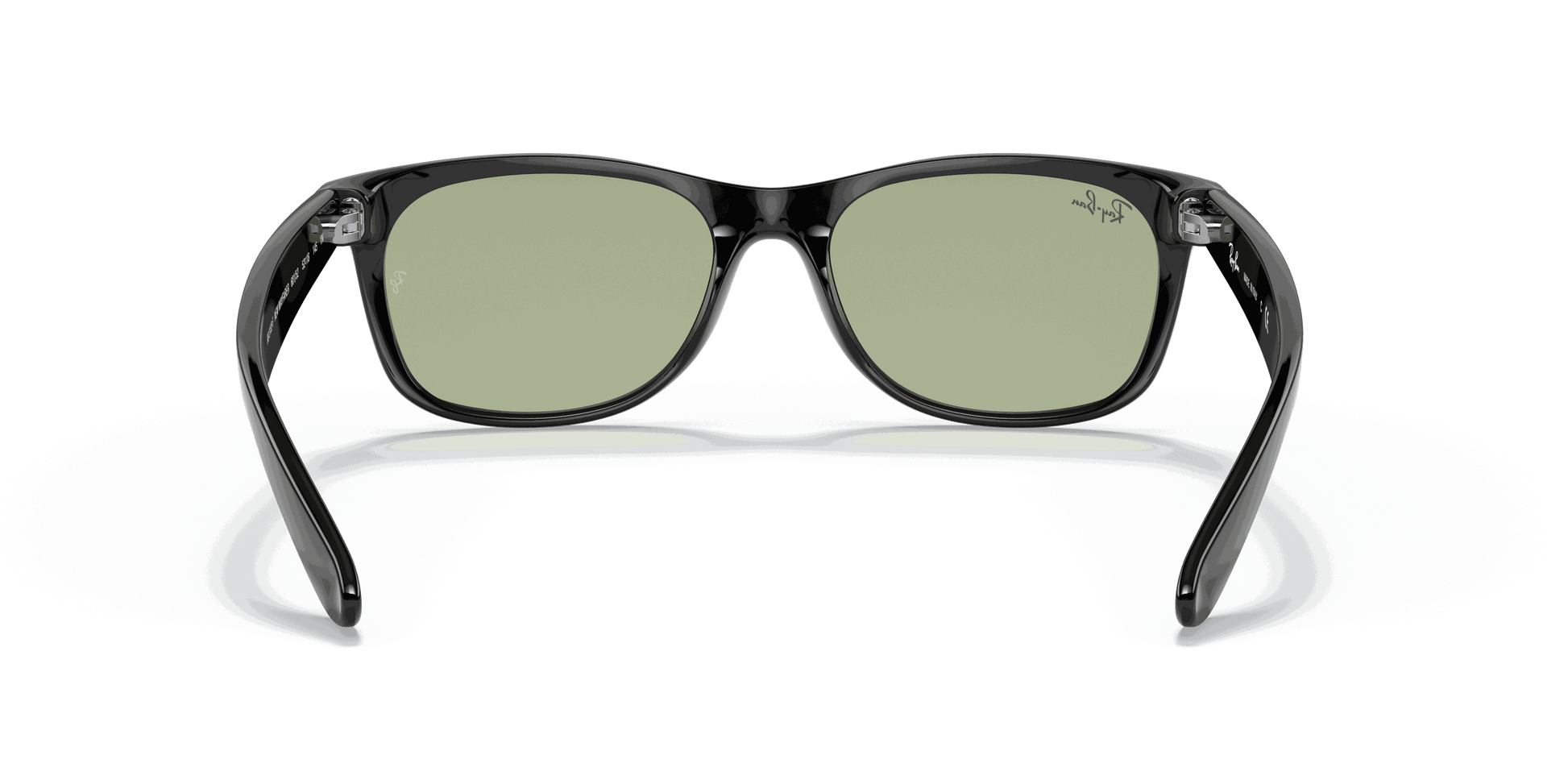 [Green Lenses, Polished Black Frame]
