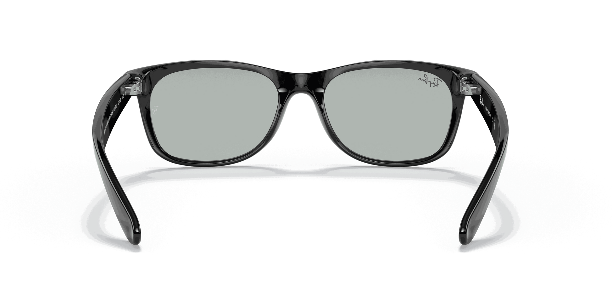 [Light Grey Lenses, Polished Black Frame]