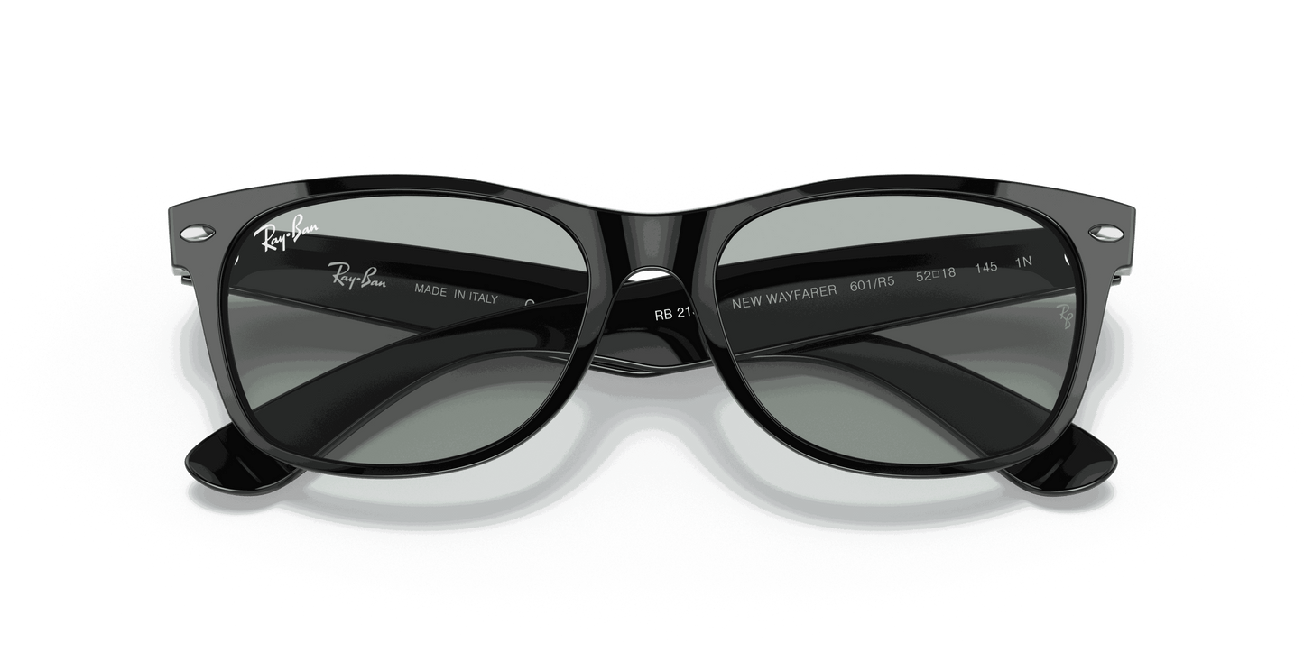 [Light Grey Lenses, Polished Black Frame]