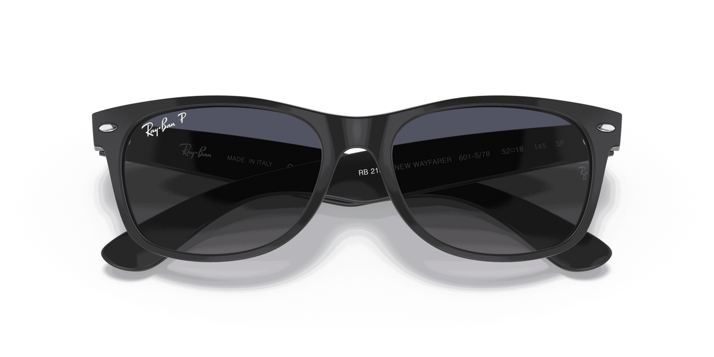 [Blue/Grey Lenses, Matte Black Frame]