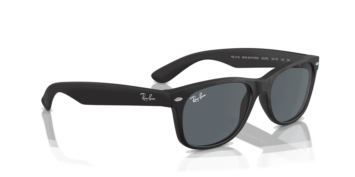 [Blue Lenses, Matte Rubber Black Frame]