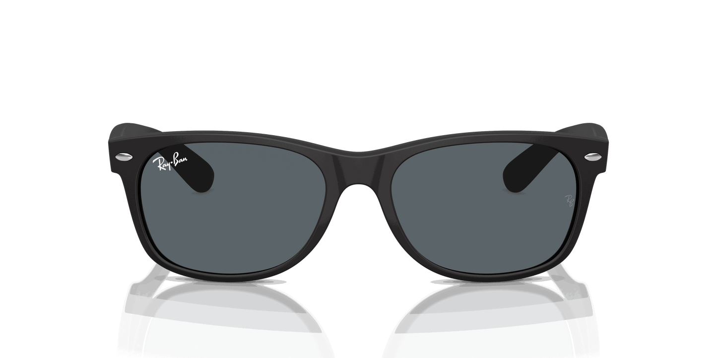 [Blue Lenses, Matte Rubber Black Frame]