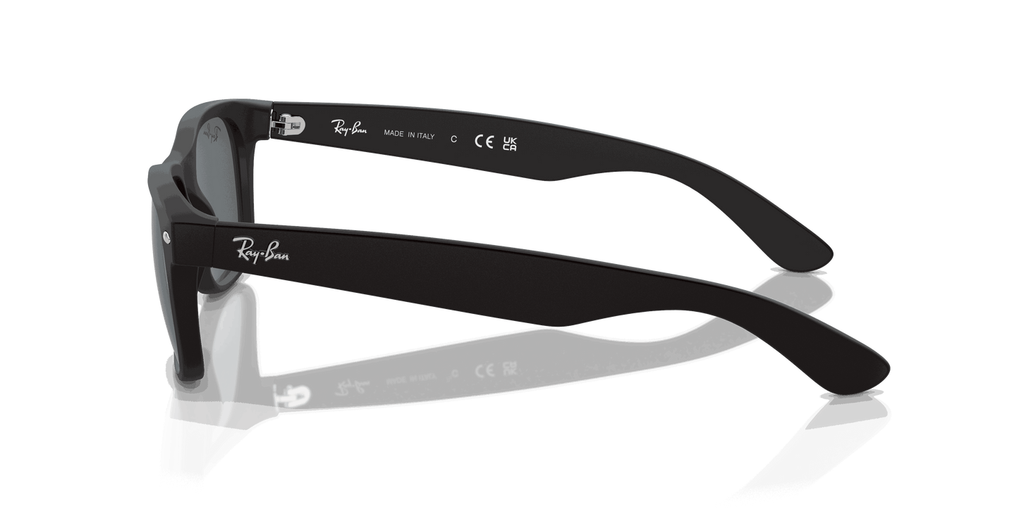 [Blue Lenses, Matte Rubber Black Frame]