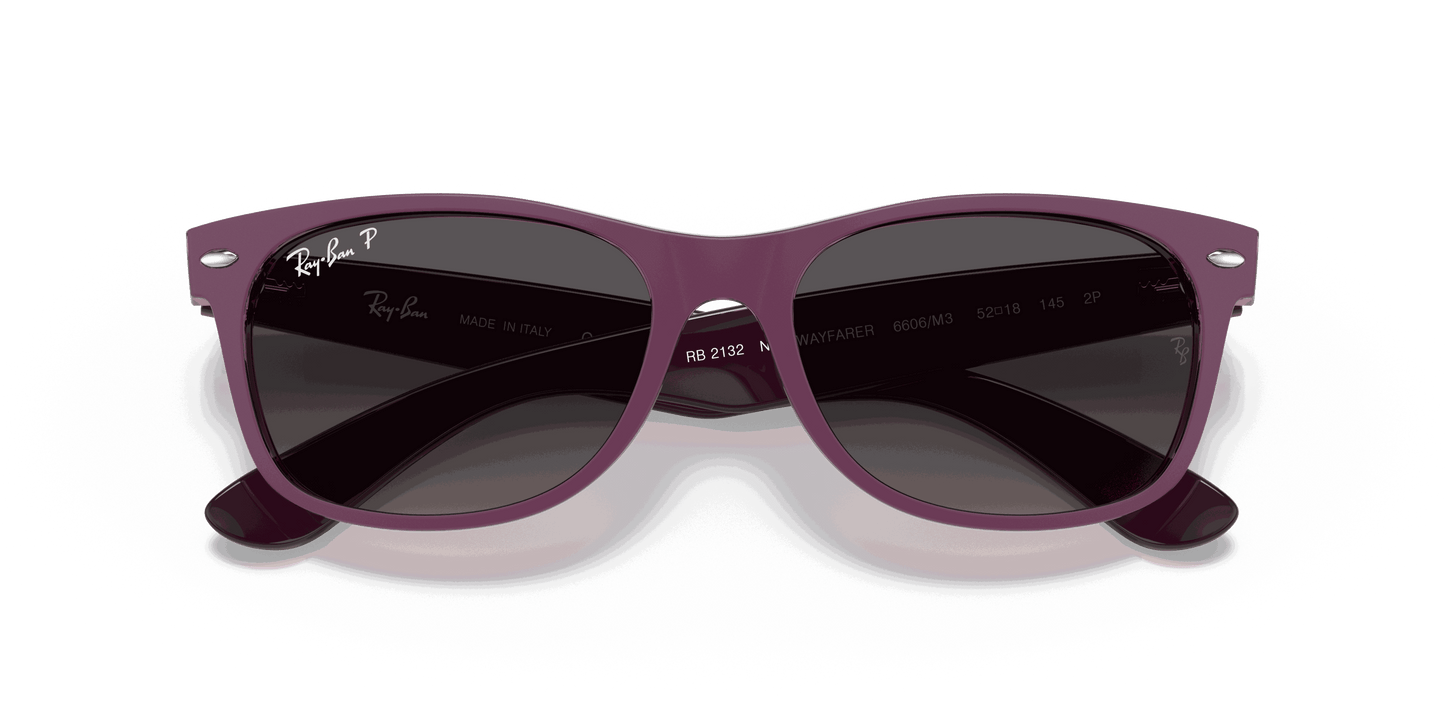 [Grey Lenses, Matte Violet On Transparent Violet Frame]