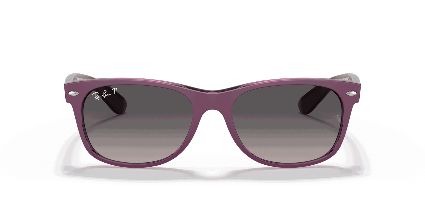 [Grey Lenses, Matte Violet On Transparent Violet Frame]