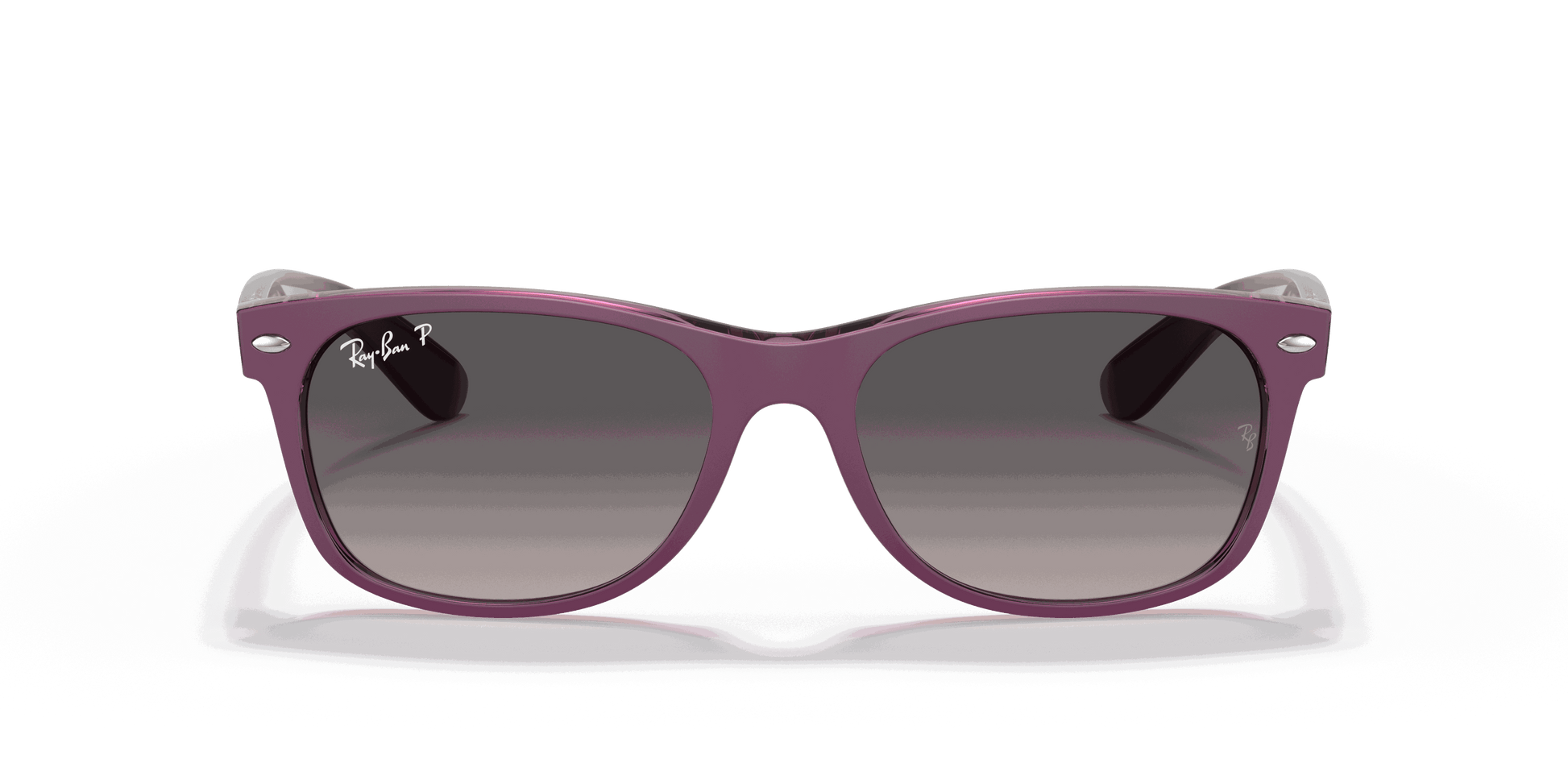 [Grey Lenses, Matte Violet On Transparent Violet Frame]