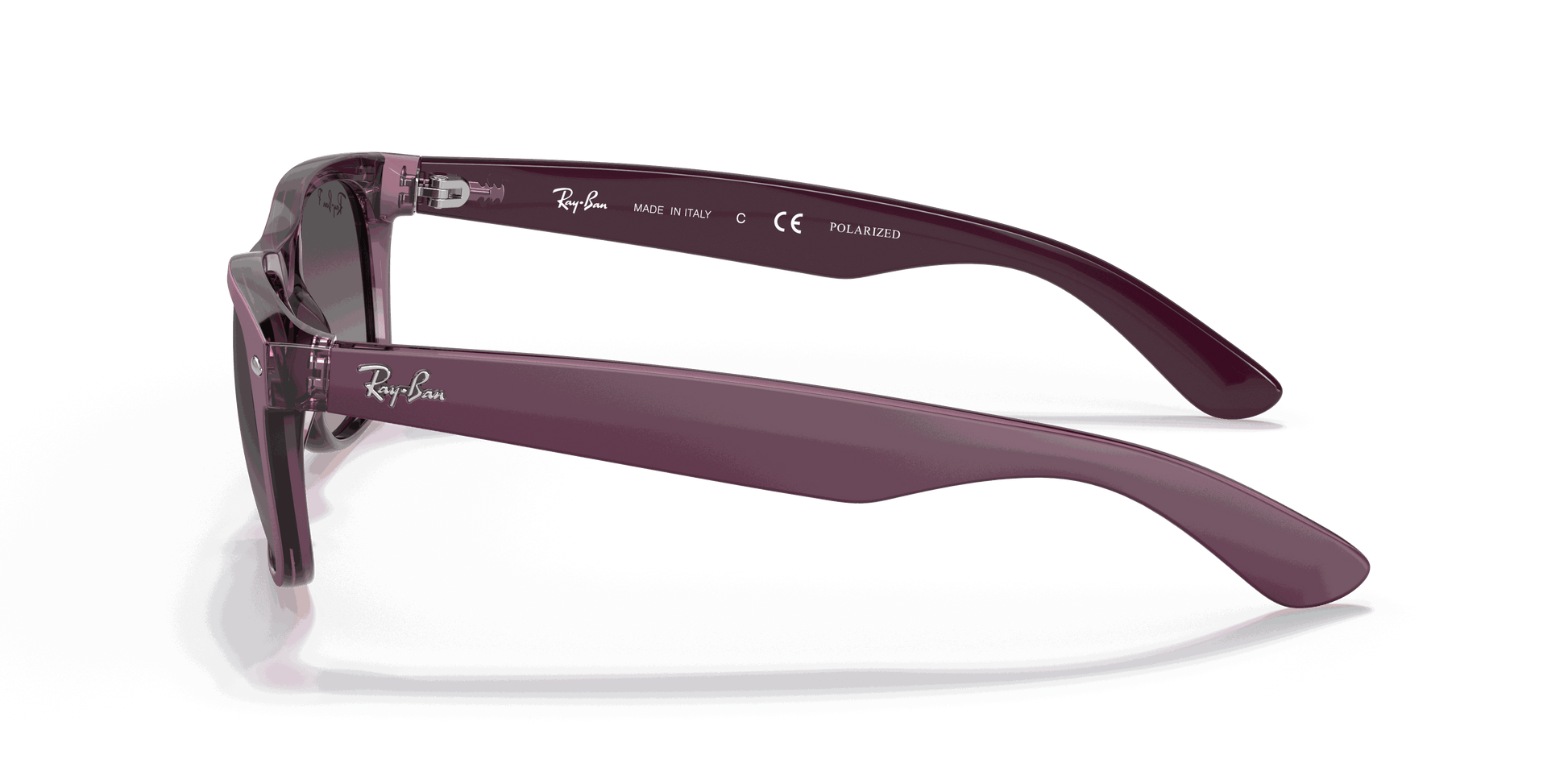 [Grey Lenses, Matte Violet On Transparent Violet Frame]