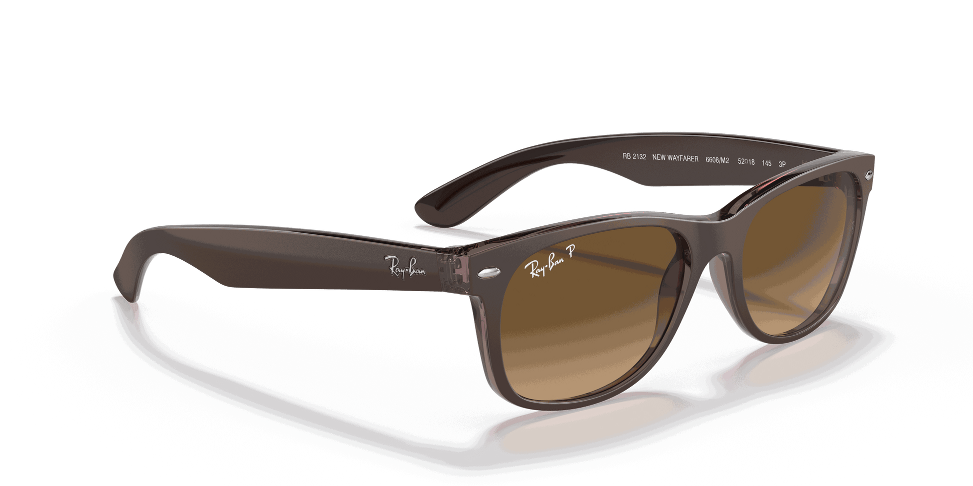 [Brown Lenses, Matte Transparent Brown Frame]