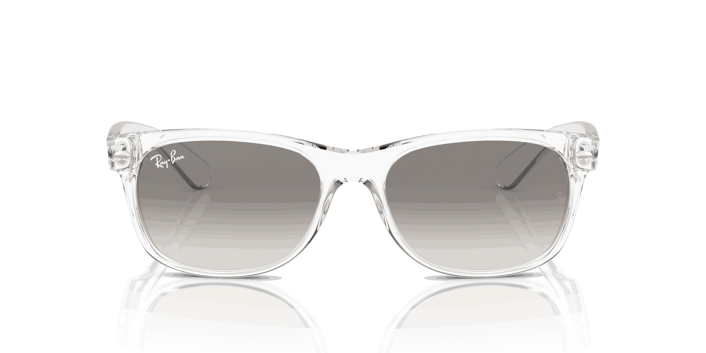 [Clear Grey Lenses, Polished Transparent Frame]