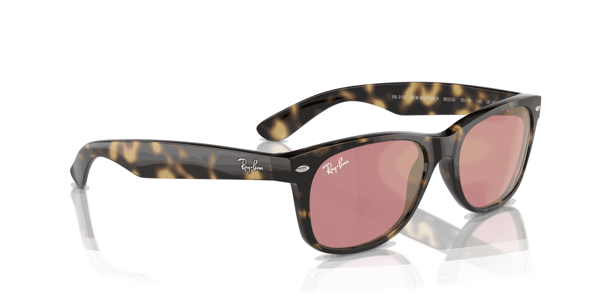 [Violet/Gold Lenses, Polished Havana Frame]