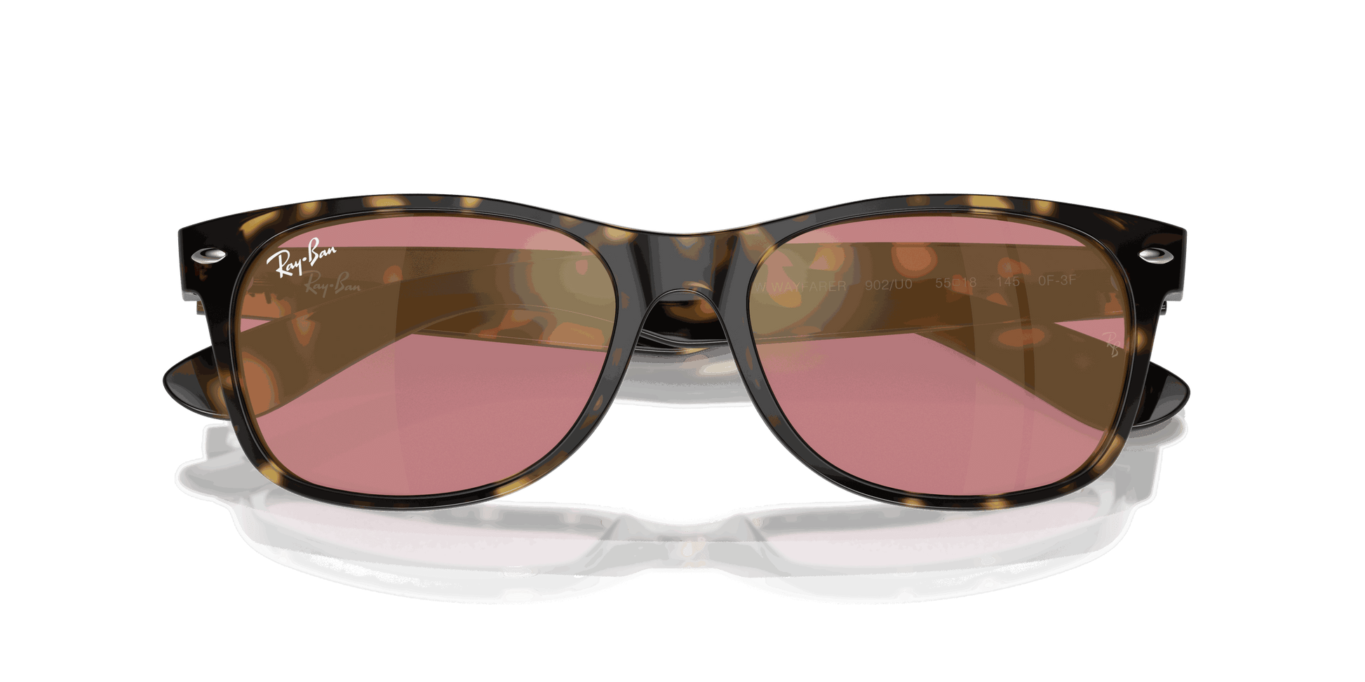[Violet/Gold Lenses, Polished Havana Frame]