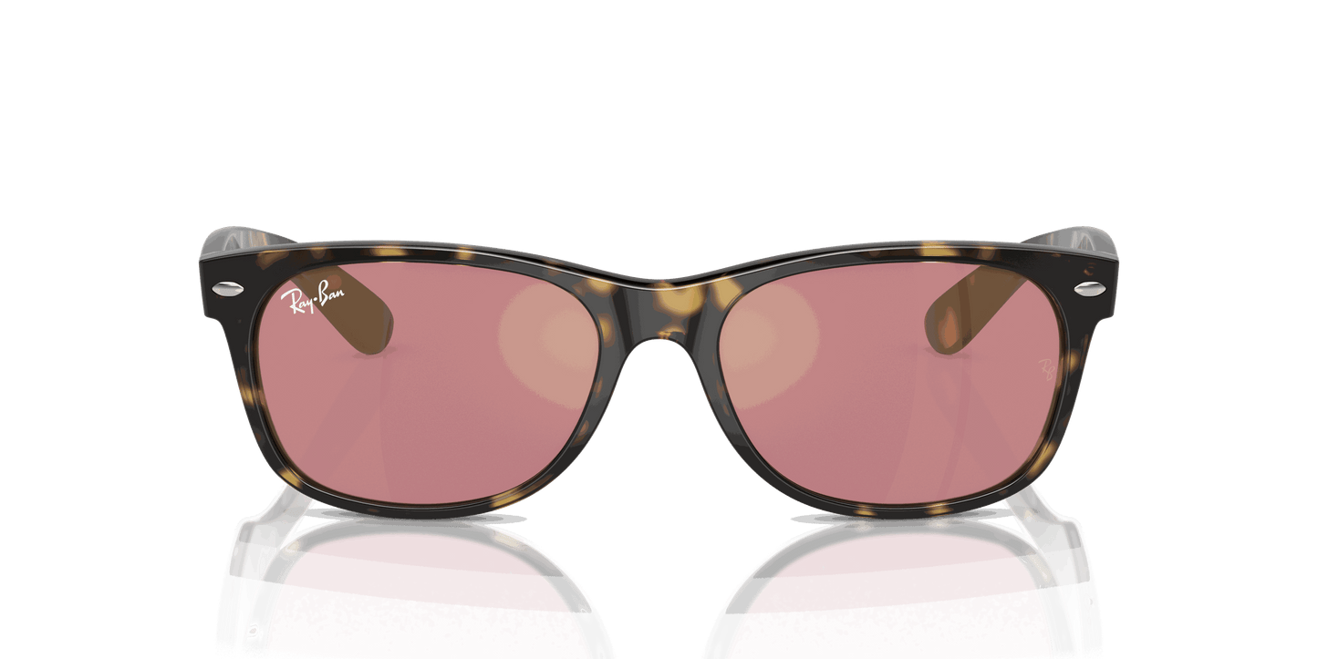 [Violet/Gold Lenses, Polished Havana Frame]