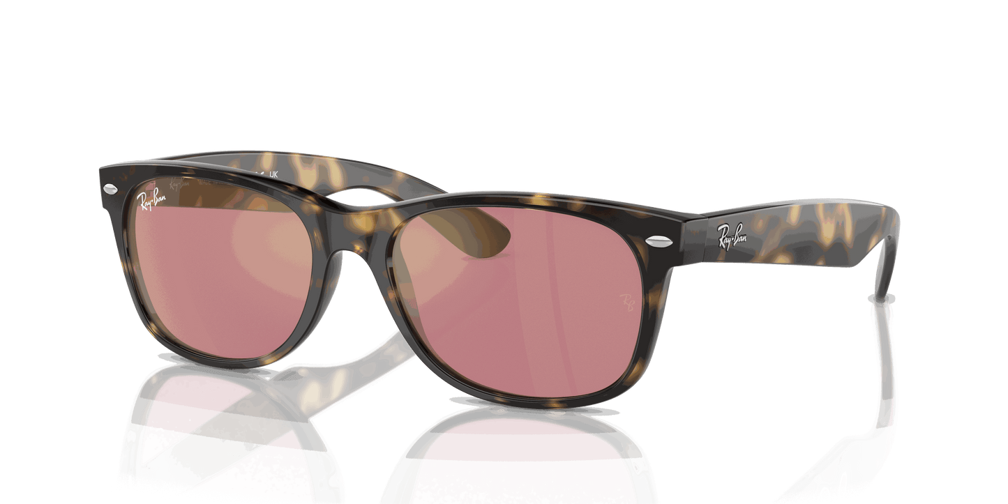 [Violet/Gold Lenses, Polished Havana Frame]