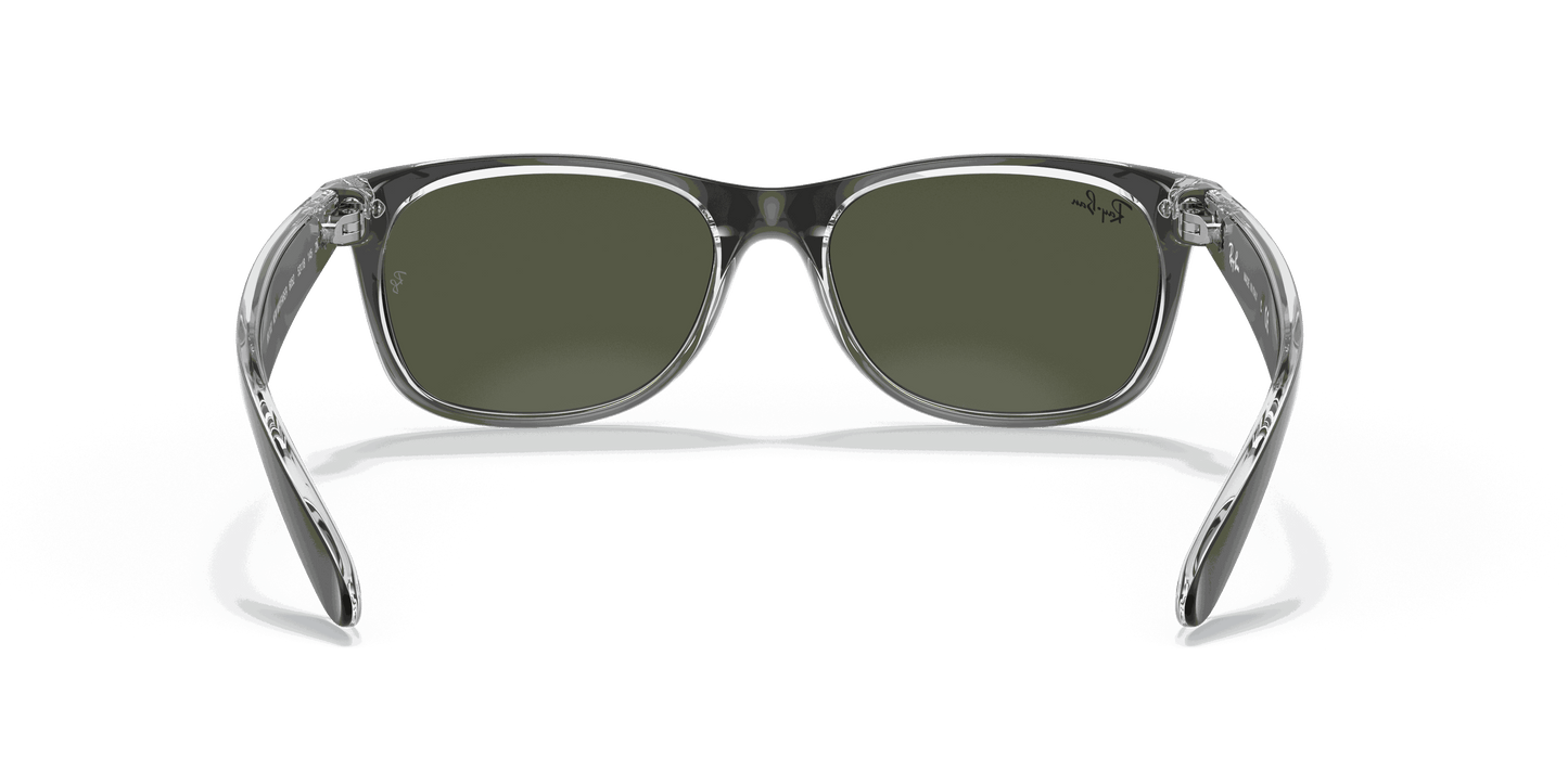 [G-15 Green Lenses, Matte Black On Transparent Frame]