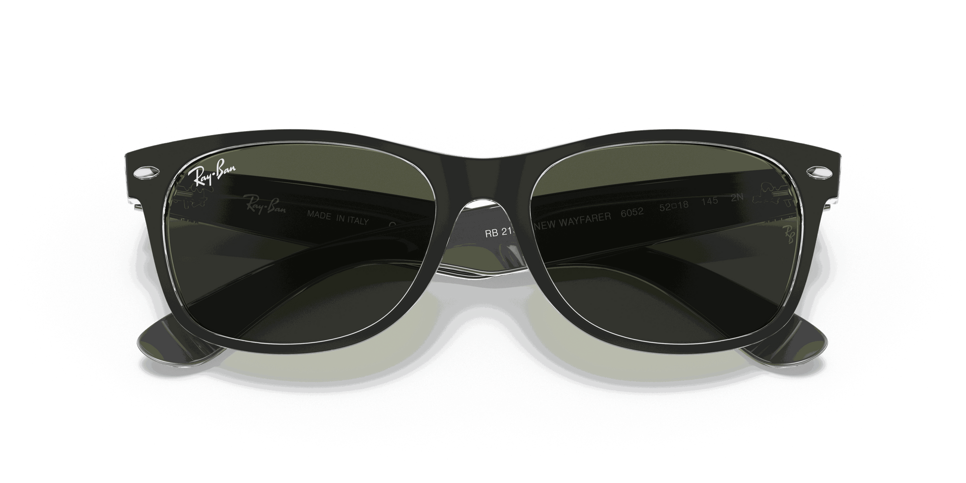[G-15 Green Lenses, Matte Black On Transparent Frame]