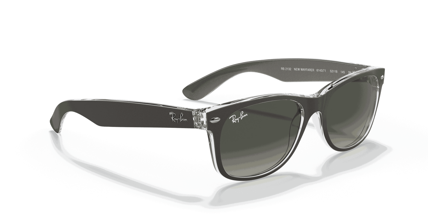[Grey Gradient Lenses, Matte Gunmetal Frame]
