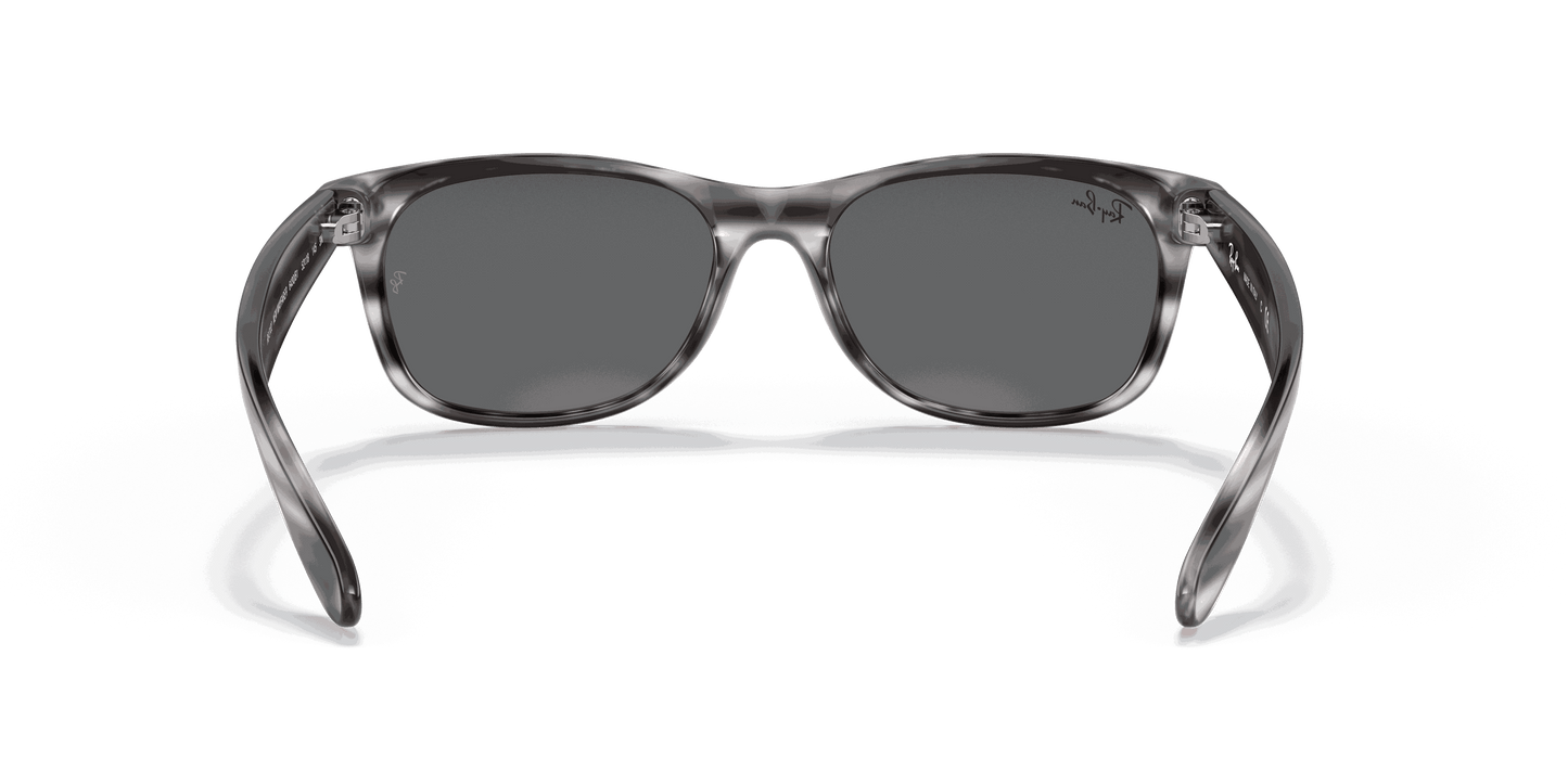 [Dark Grey Lenses, Polished Striped Grey Frame]