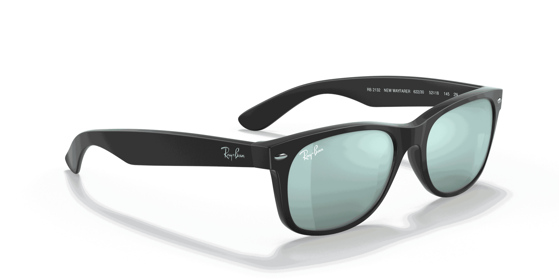 [Silver Flash Lenses, Matte Rubber Black Frame]