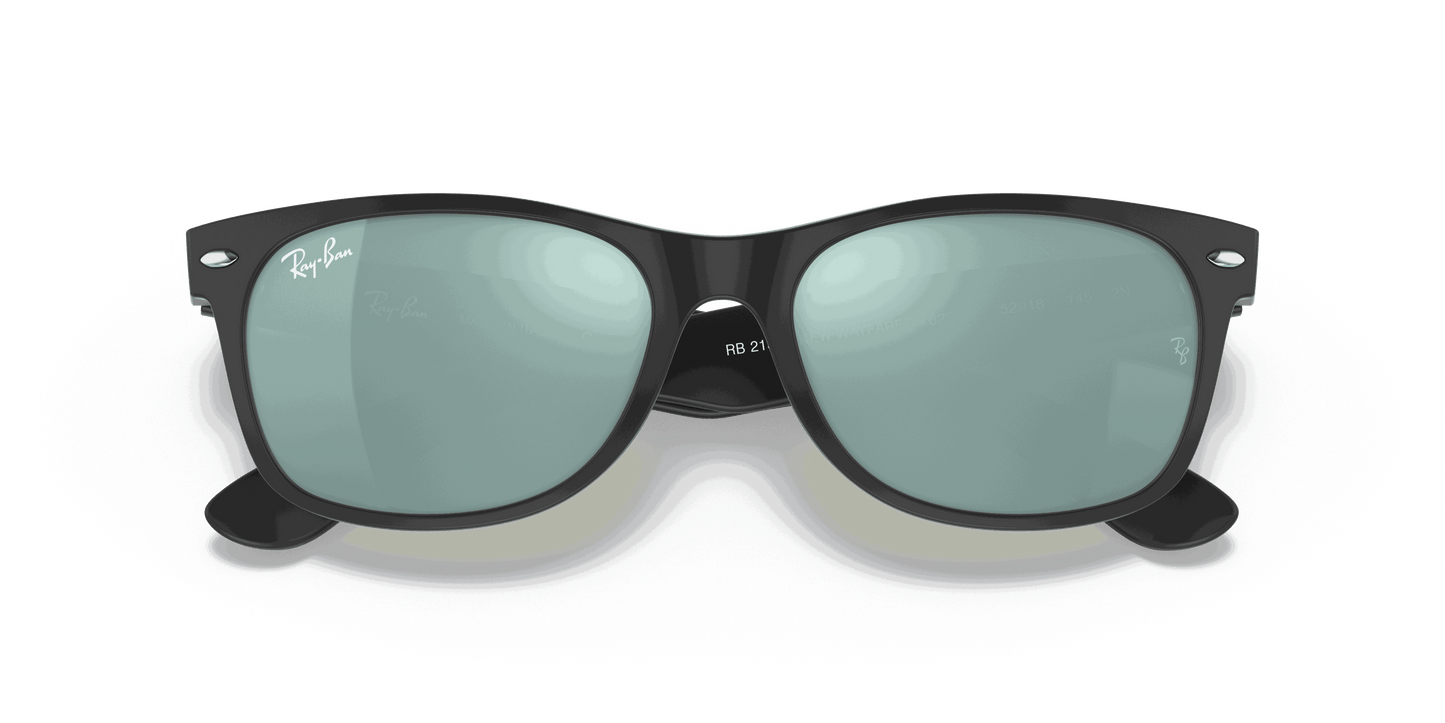 [Silver Flash Lenses, Matte Rubber Black Frame]