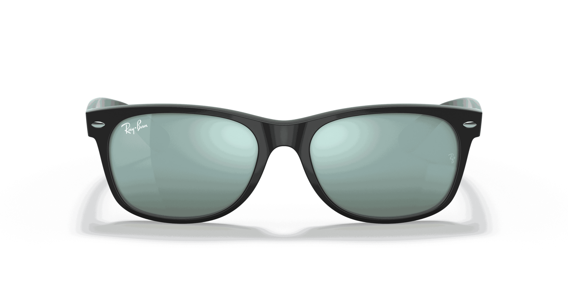 [Silver Flash Lenses, Matte Rubber Black Frame]