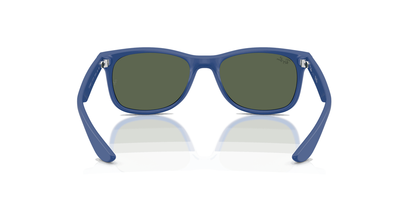 [Dark Green Lenses, Polished Rubber Blue Frame]