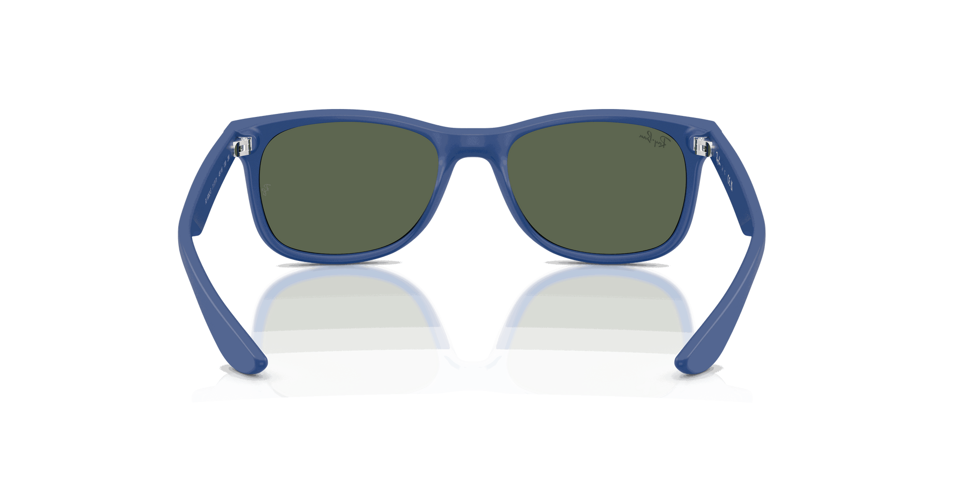 [Dark Green Lenses, Polished Rubber Blue Frame]