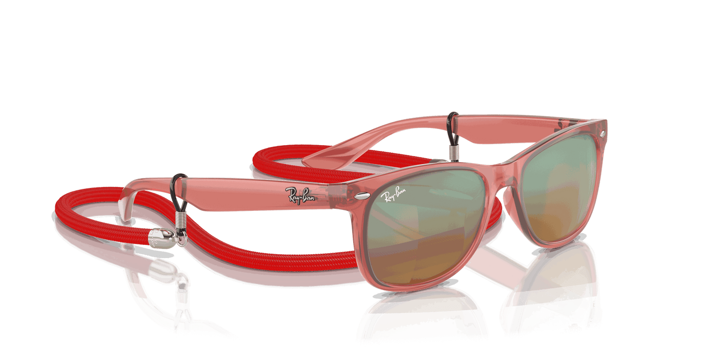 [Orange Lenses, Polished Opal Red Frame]