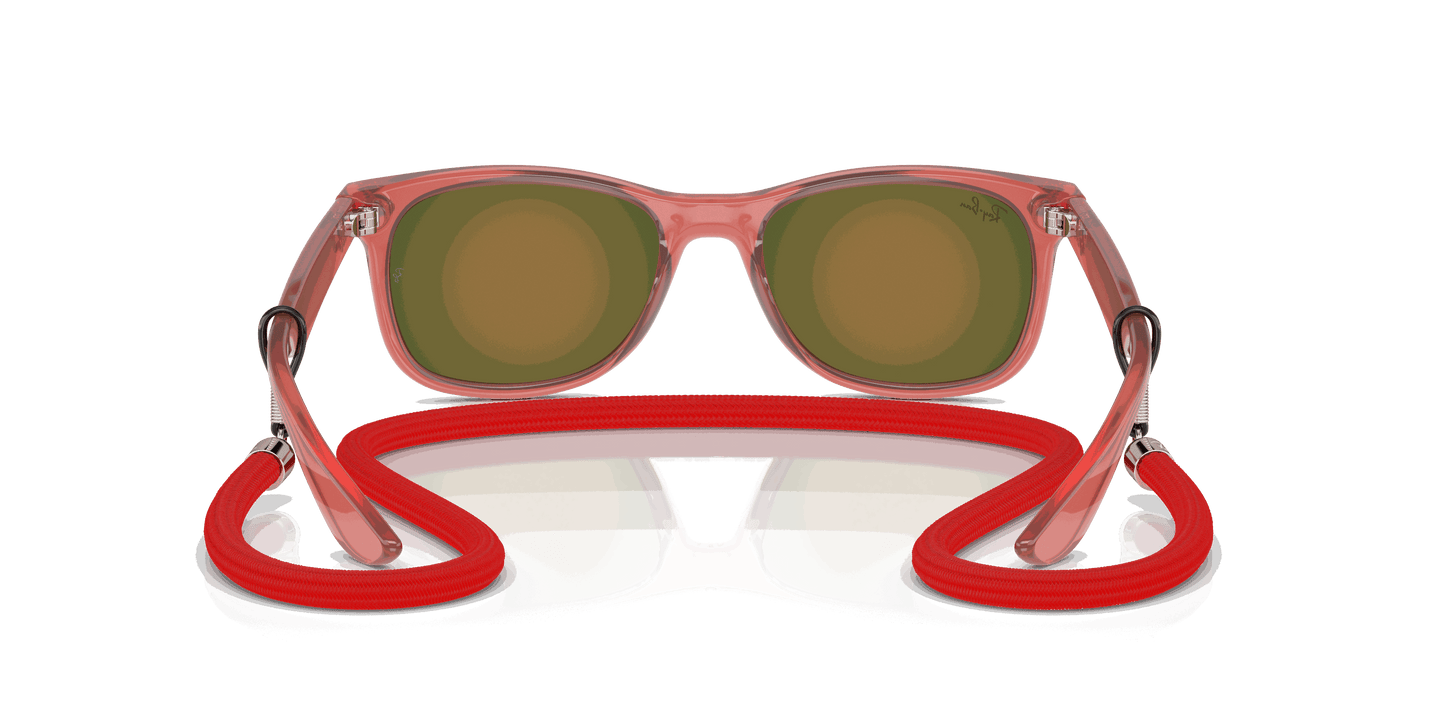 [Orange Lenses, Polished Opal Red Frame]