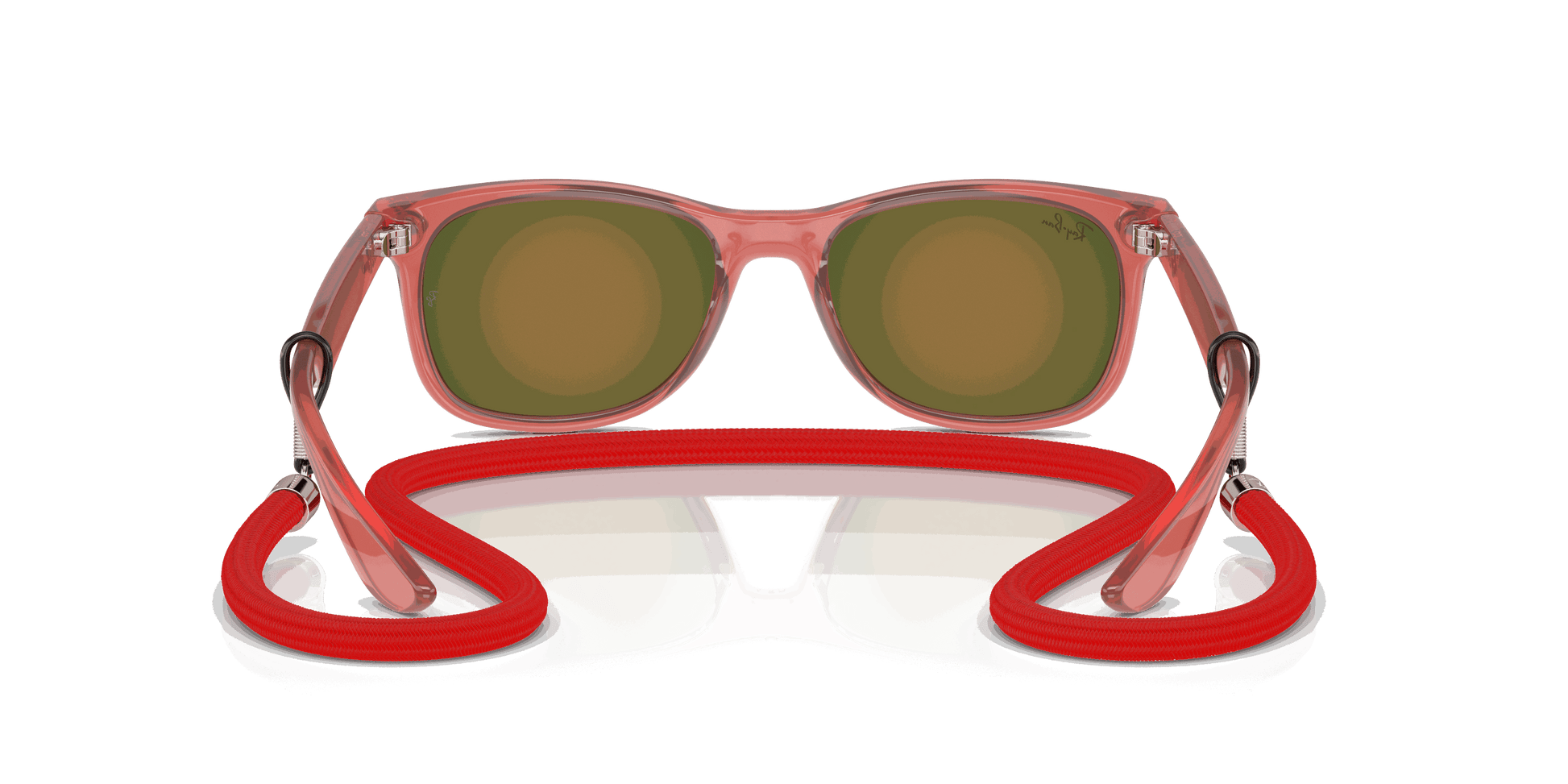 [Orange Lenses, Polished Opal Red Frame]