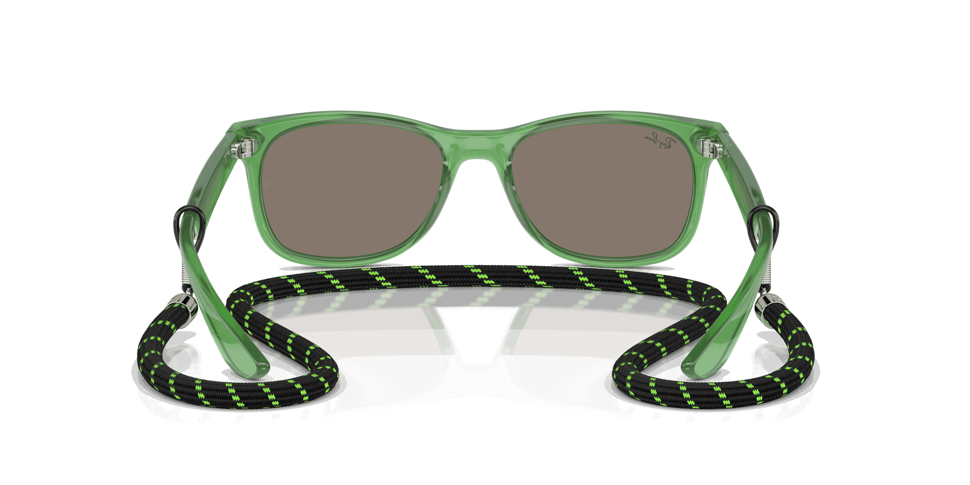 [Dark Gold Lenses, Polished Opal Green Frame]
