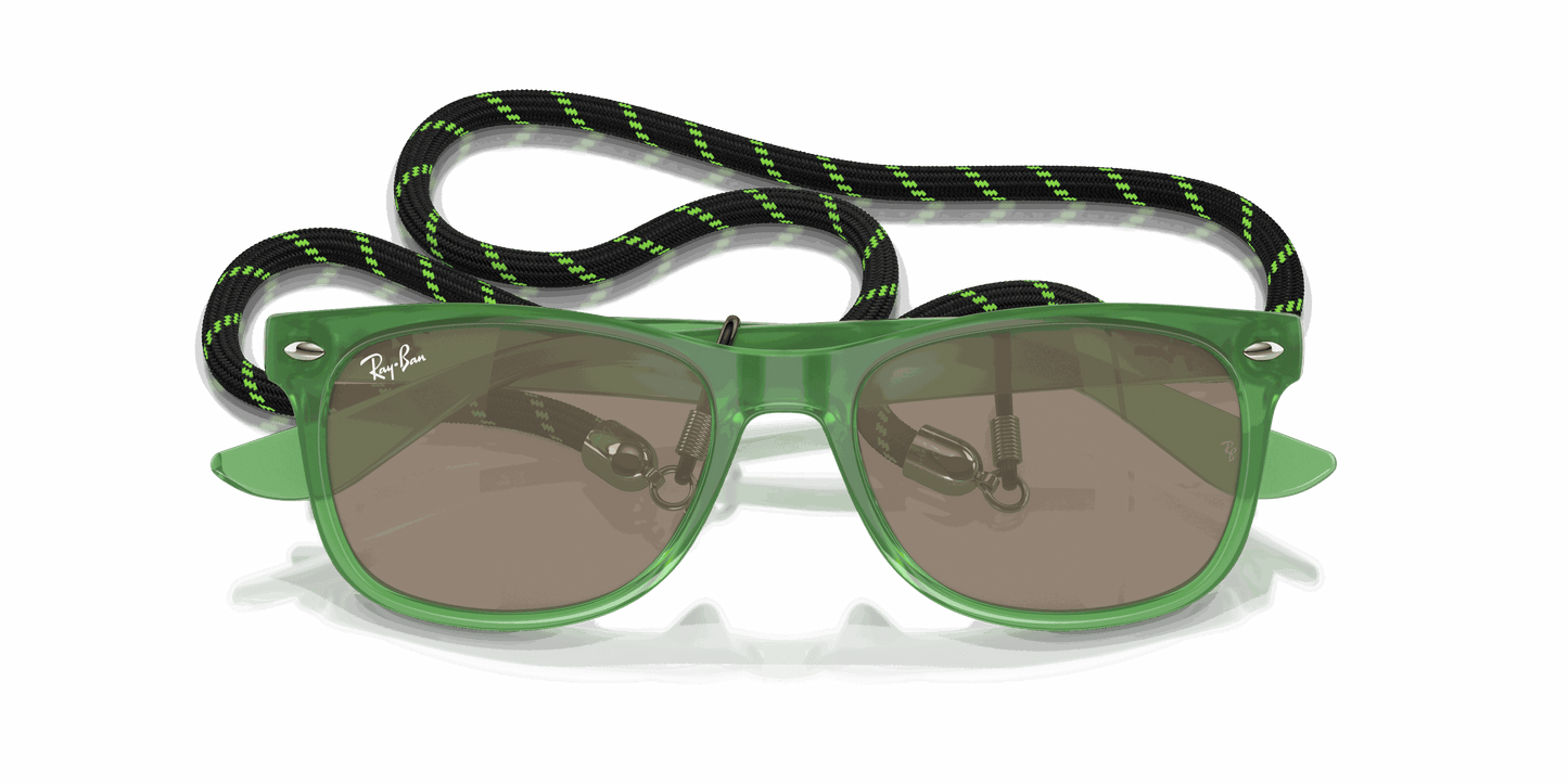 [Dark Gold Lenses, Polished Opal Green Frame]