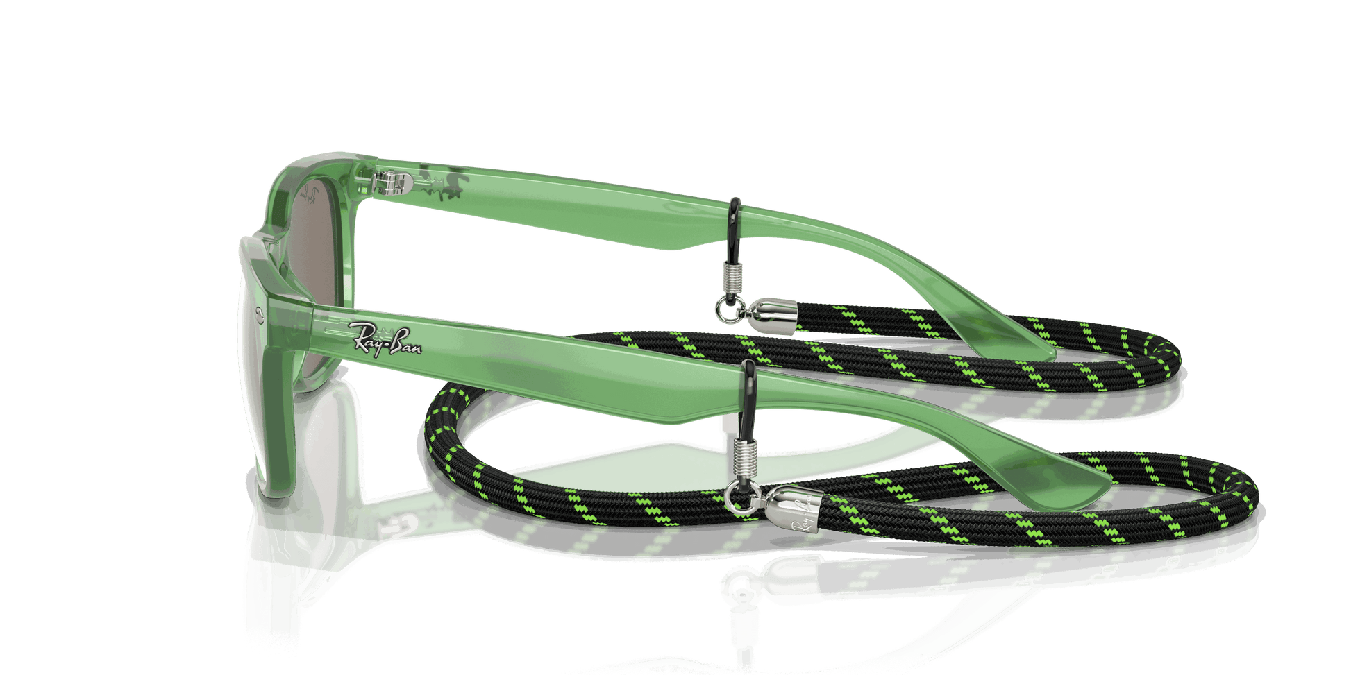 [Dark Gold Lenses, Polished Opal Green Frame]