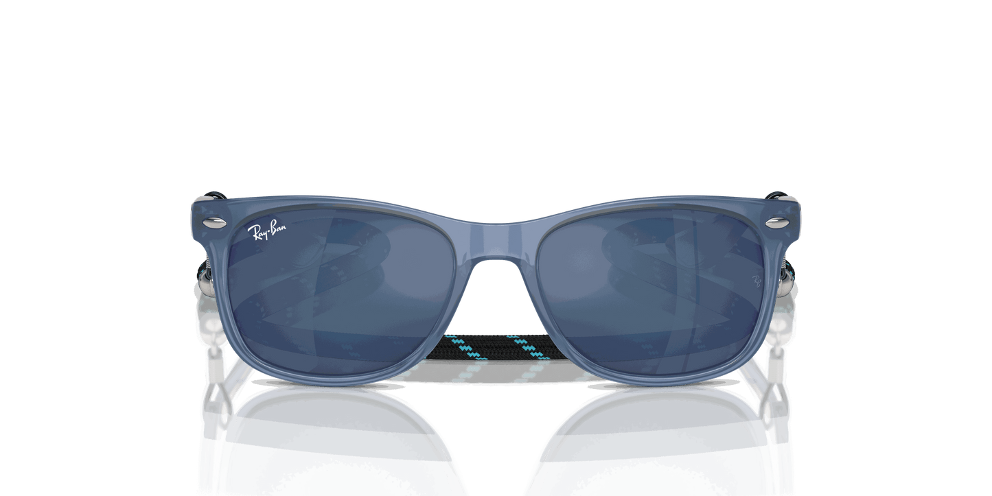 [Blue Lenses, Polished Opal Blue Frame]