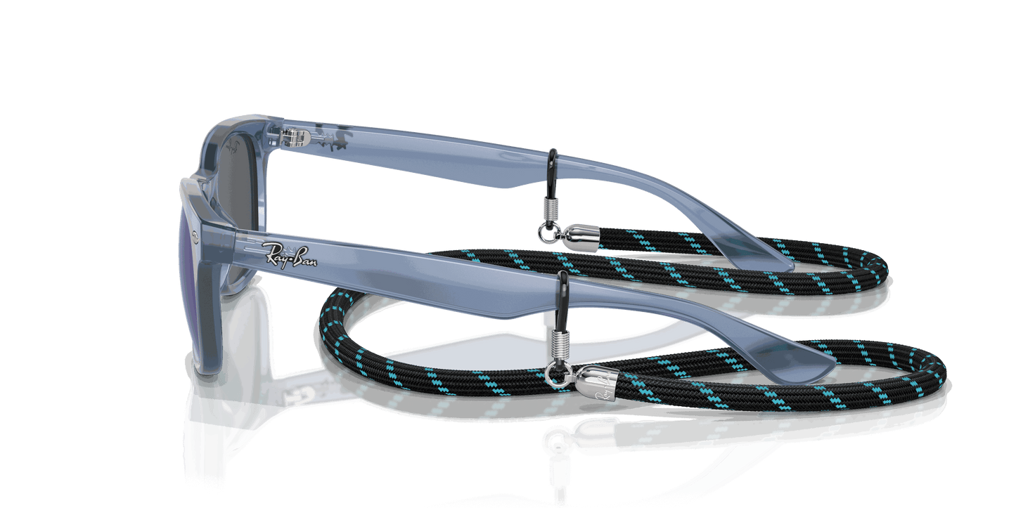 [Blue Lenses, Polished Opal Blue Frame]