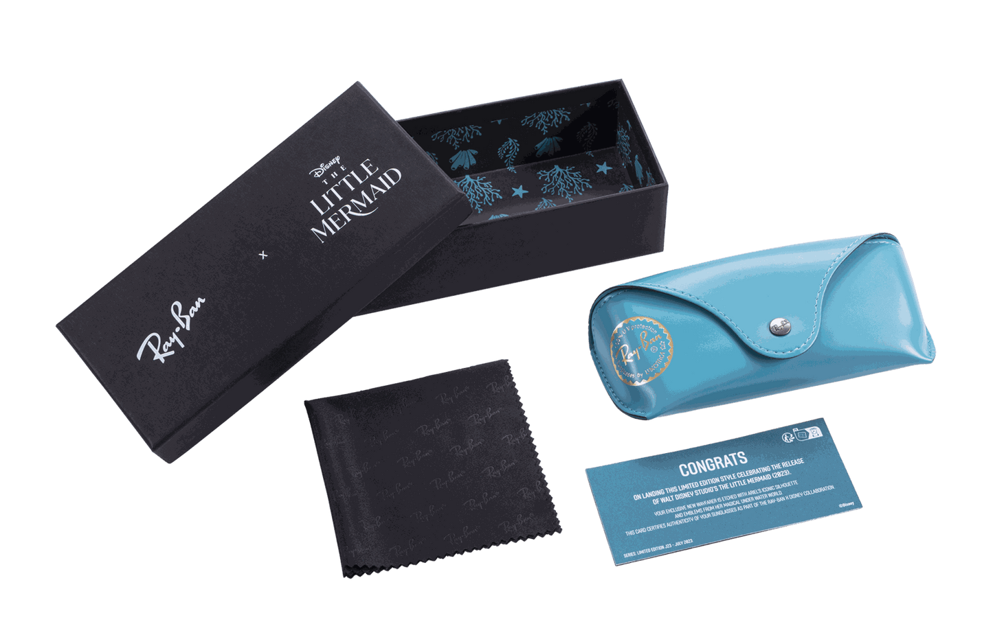 [Dark Blue Lenses, Polished Transparent Frame]