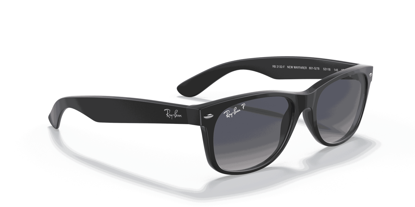 [Blue/Grey Lenses, Matte Black Frame]