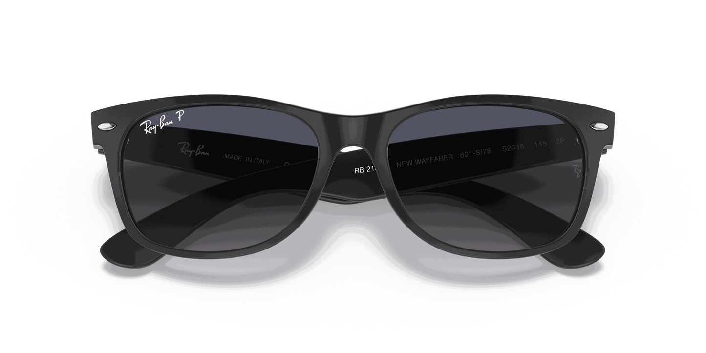 [Blue/Grey Lenses, Matte Black Frame]
