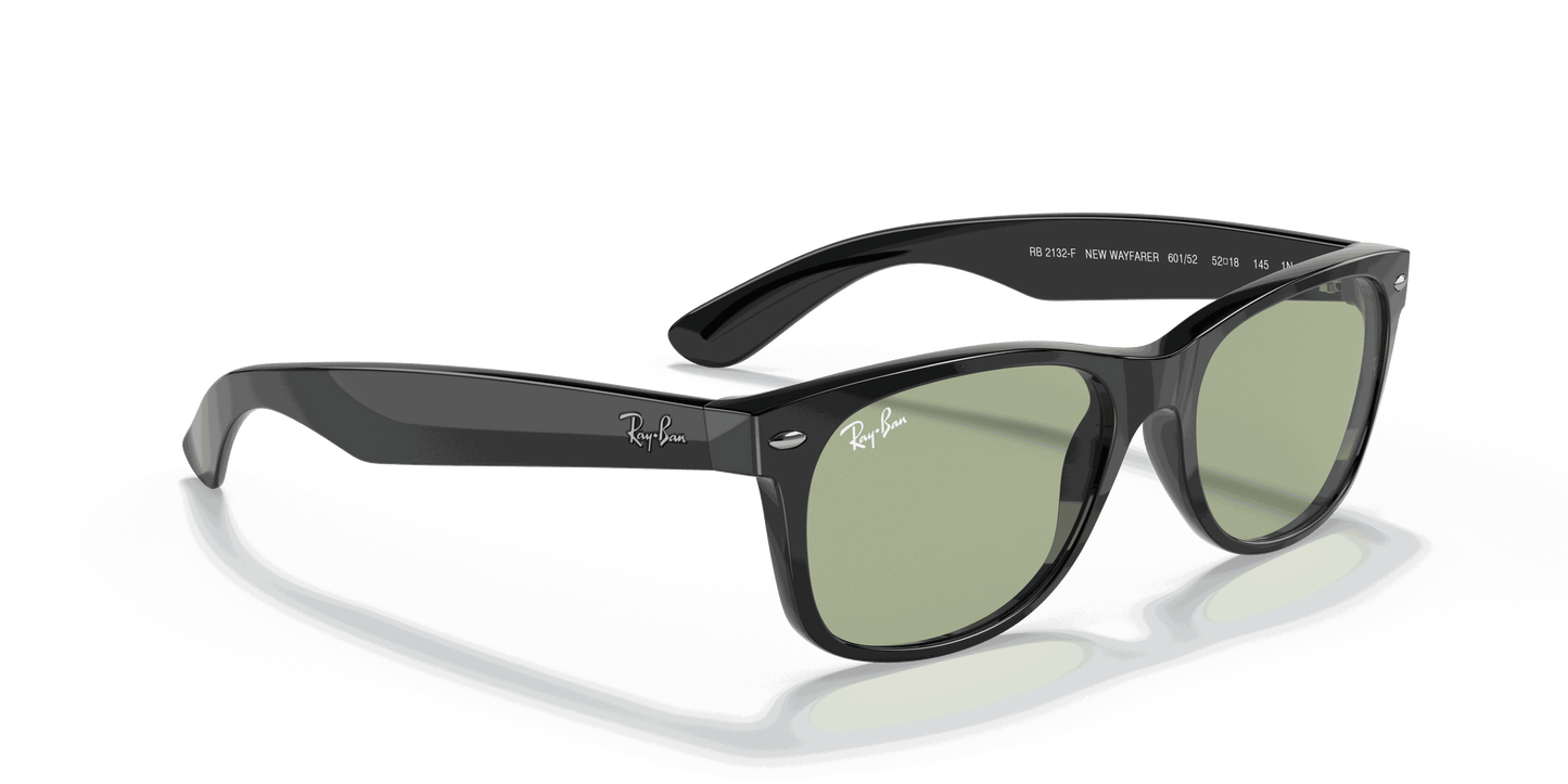 [Green Lenses, Polished Black Frame]