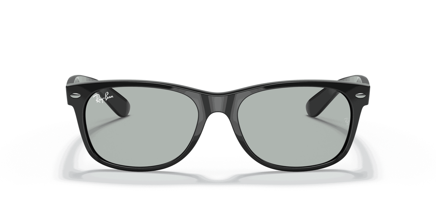 [Light Grey Lenses, Polished Black Frame]