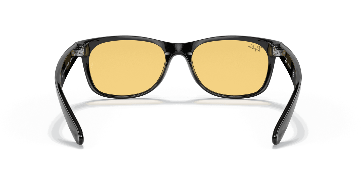 [Yellow Classic Lenses, Polished Black Frame]